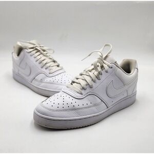 Nike Mens Court Vision Low CD5463-100 White Casual Shoes Sneakers Size 10.5